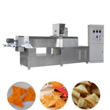 Small Cereal Puff Corn Cheese Ball Snacks Food Pellet Extruder Processing Line Extruded Snack Food Chip Production Making Machine